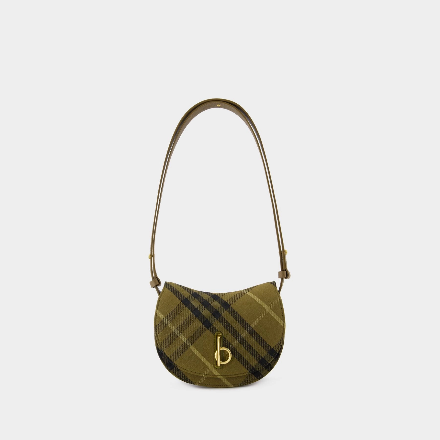 Mini Rocking Horse Crossbody - Burberry - Synthetic - Brown