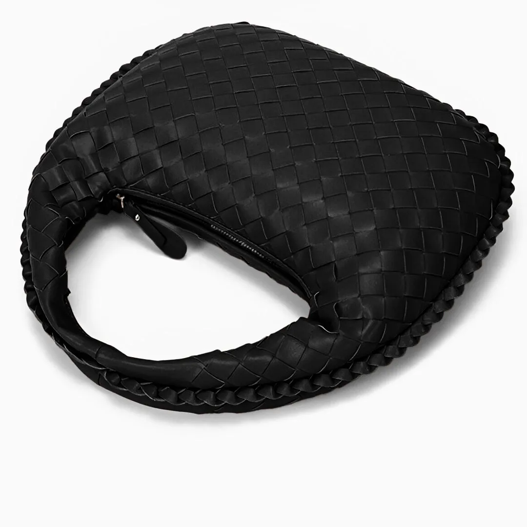 Olga Woven Shoulder Bag