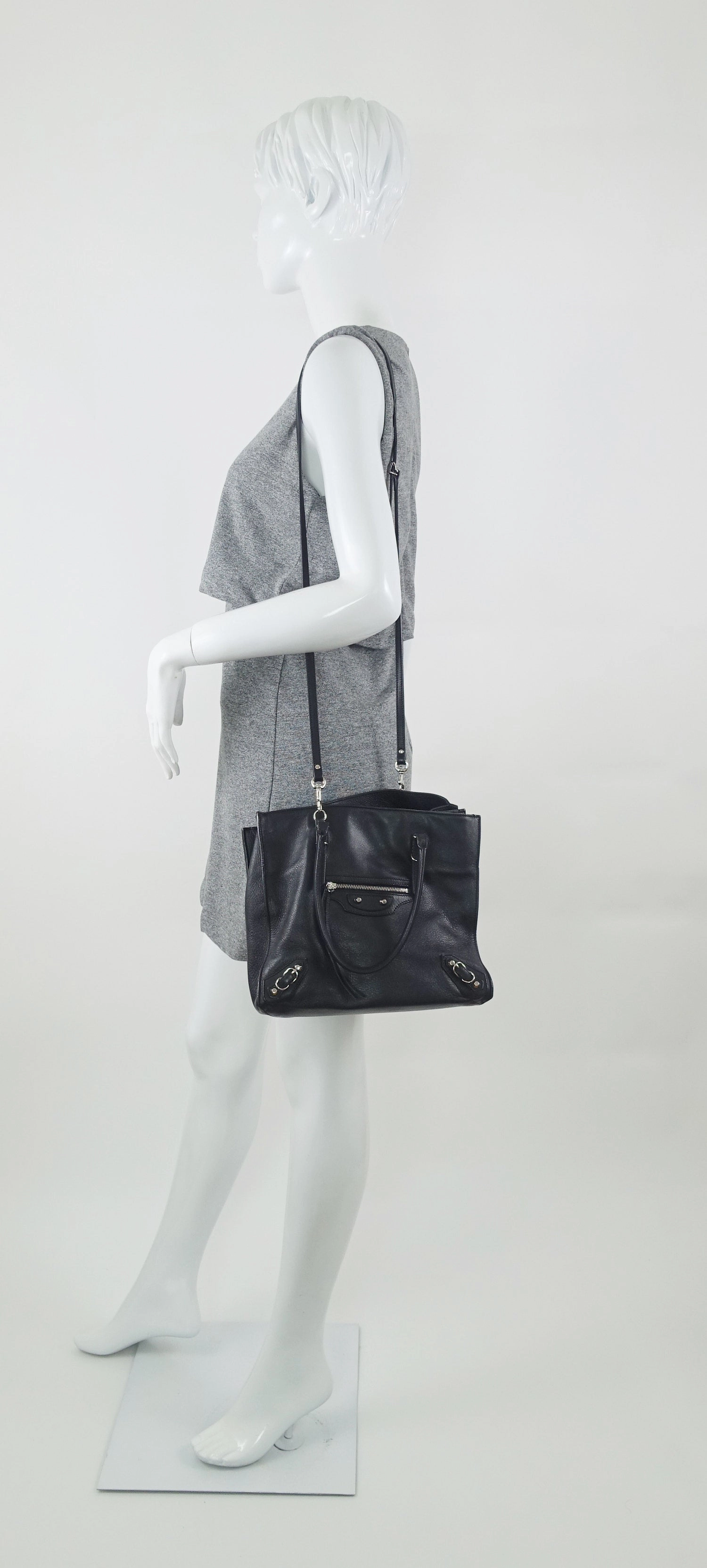 Papier Calf Leather Bag