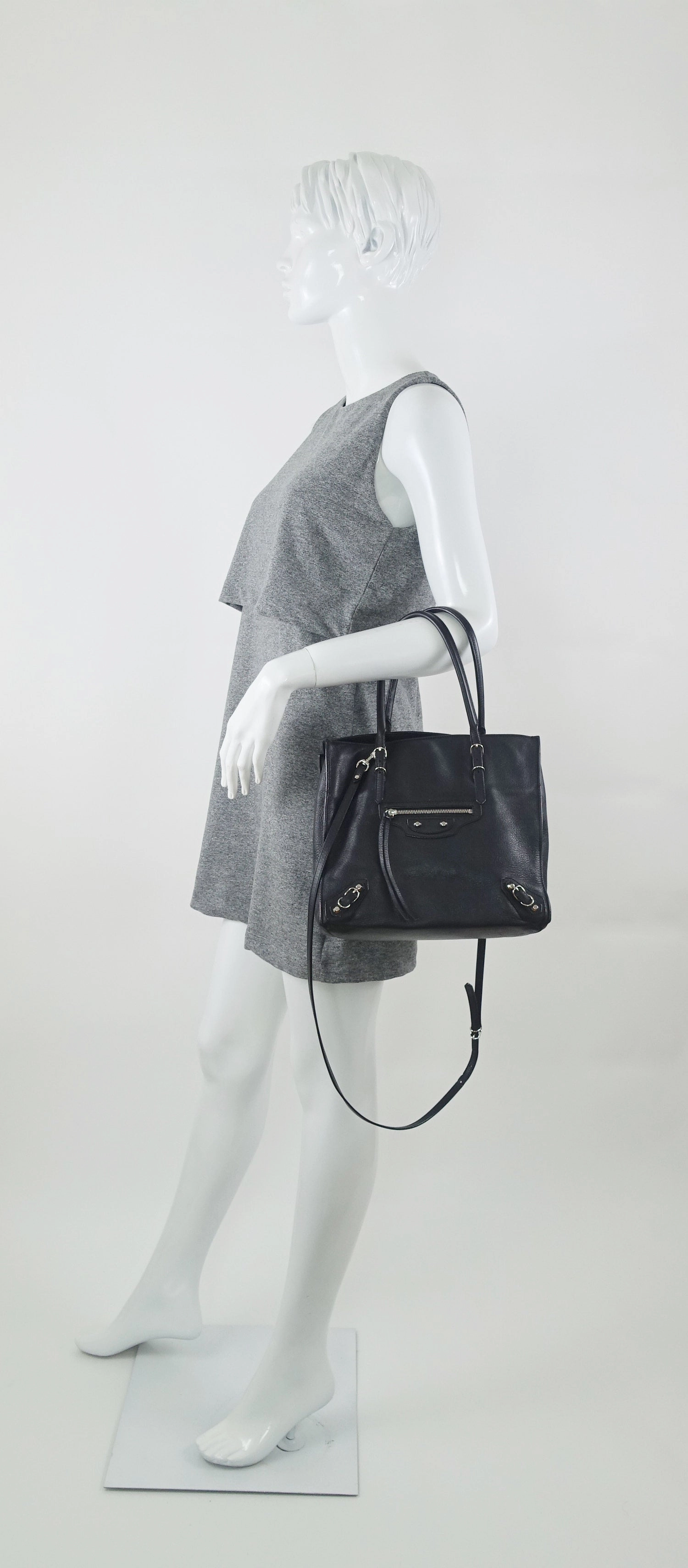 Papier Calf Leather Bag