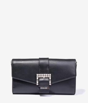 Penelope clutch in black