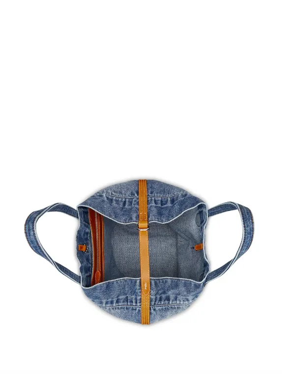 Polo Ralph Lauren big pony denim medium bellport tote