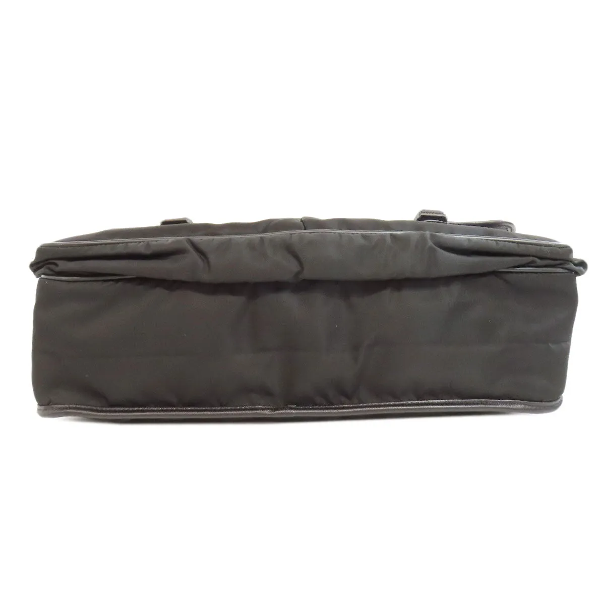 PRADA Shoulder Bag Nylon black logoMetal