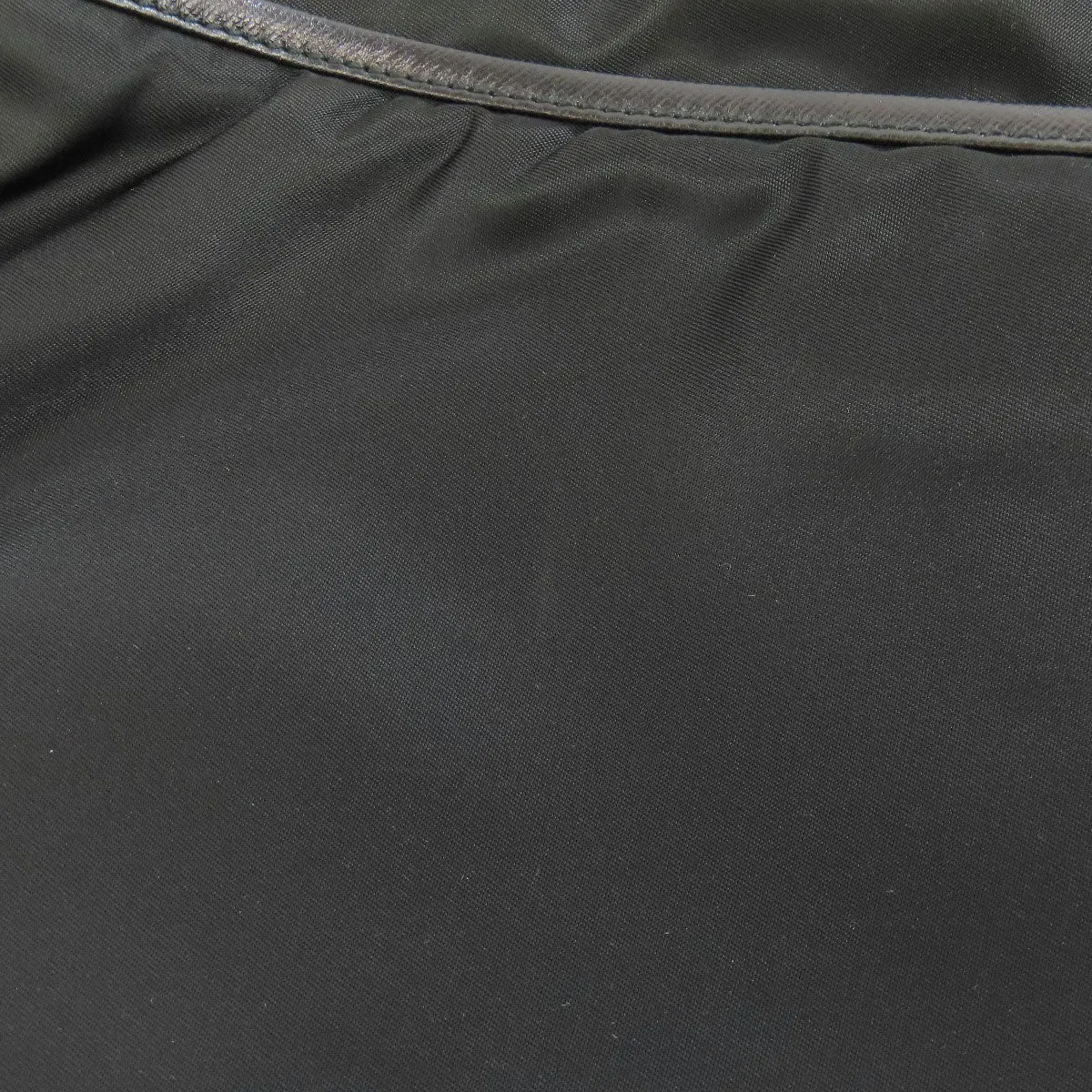 PRADA Shoulder Bag Nylon black logoMetal