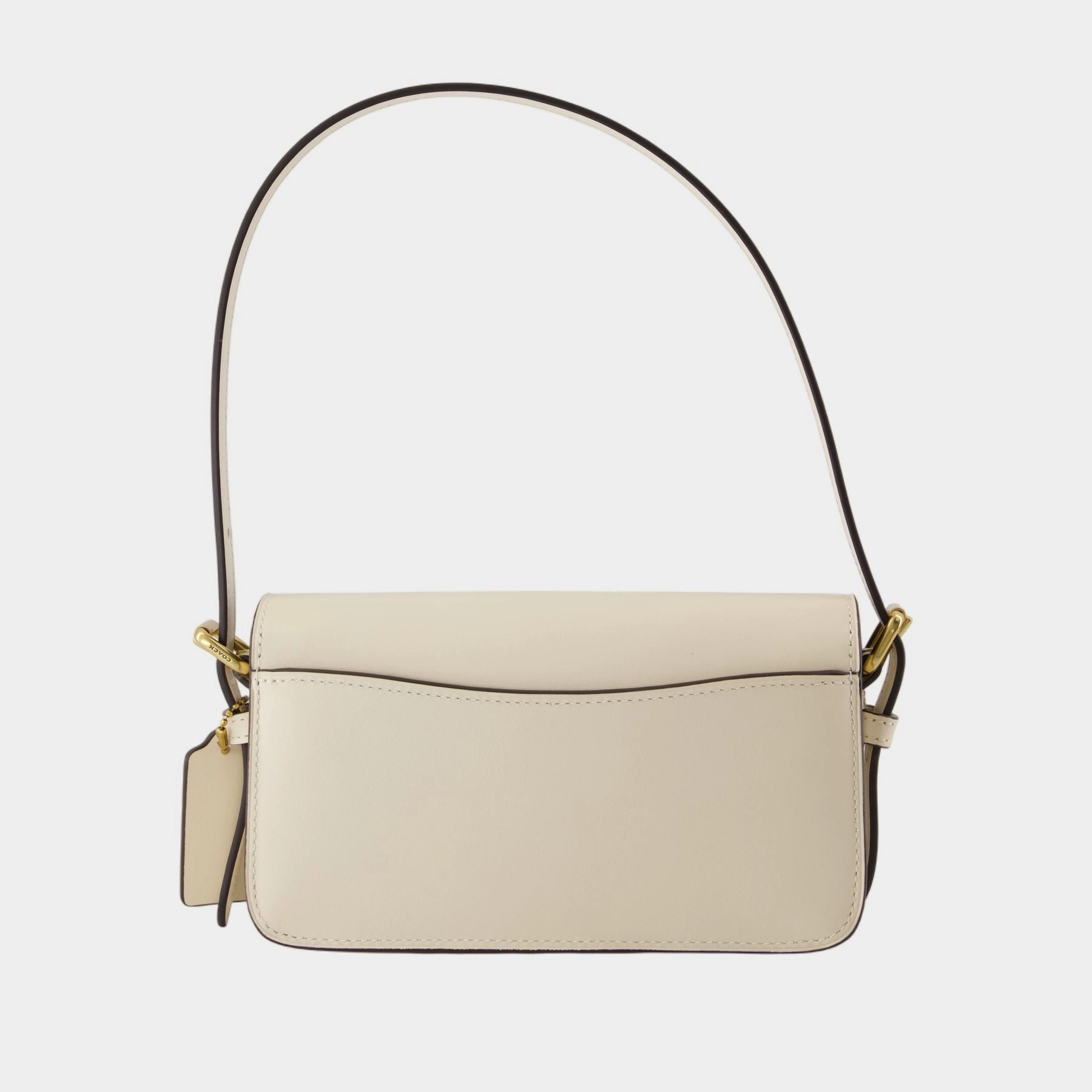 Refined Zoe Shoulder Bag - Coach - Leather - White