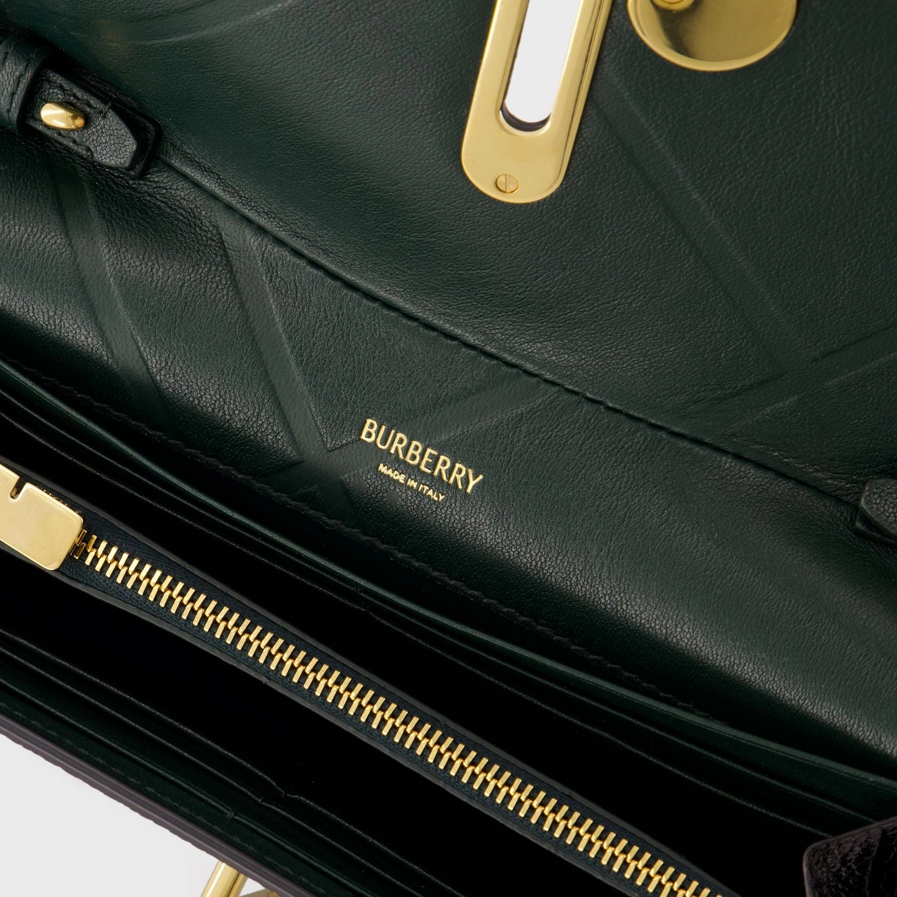 Rocking Horse Wallet On Chain - Burberry - Leather - Black
