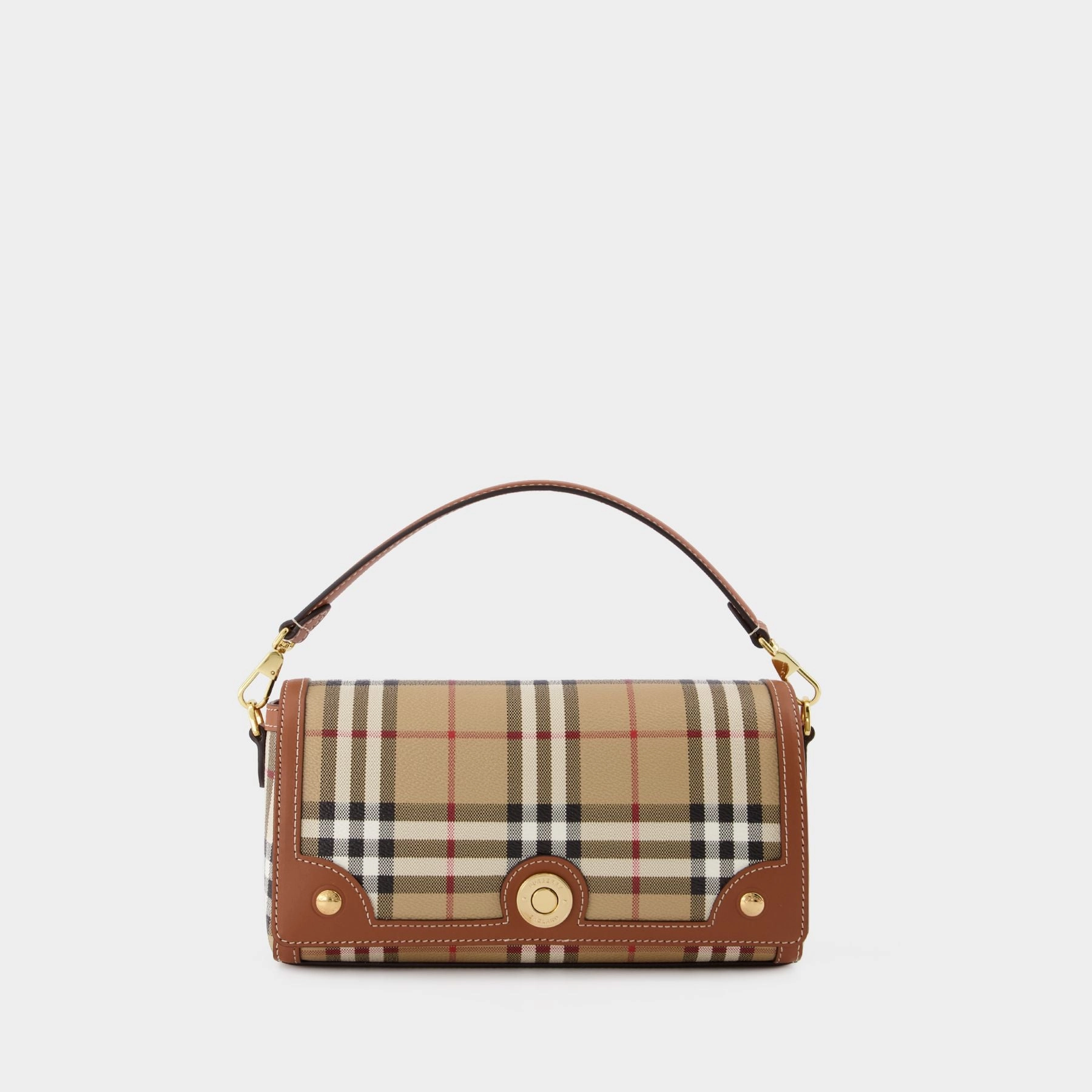 Sac  bandoulire - Burberry - Toile - Marron