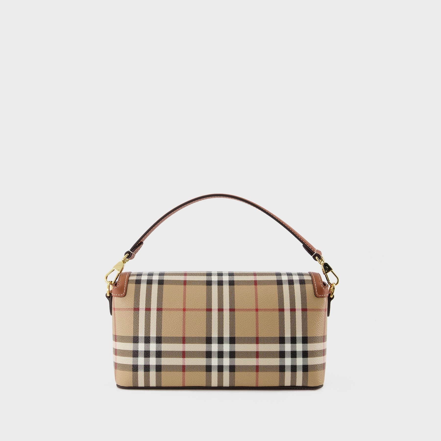 Sac  bandoulire - Burberry - Toile - Marron