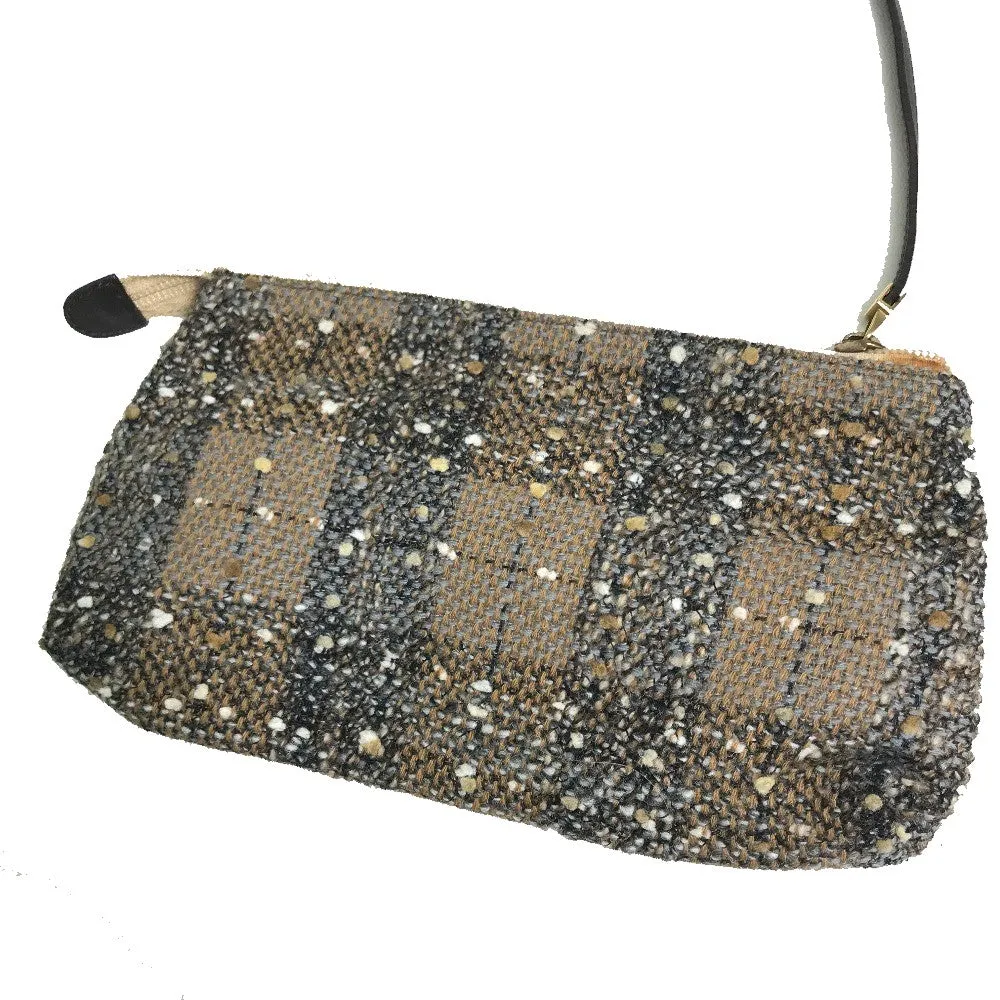 Salvatore Ferragamo Shoulder Bag 216353 Mouton, Leather beige Mouton crochet Women Used