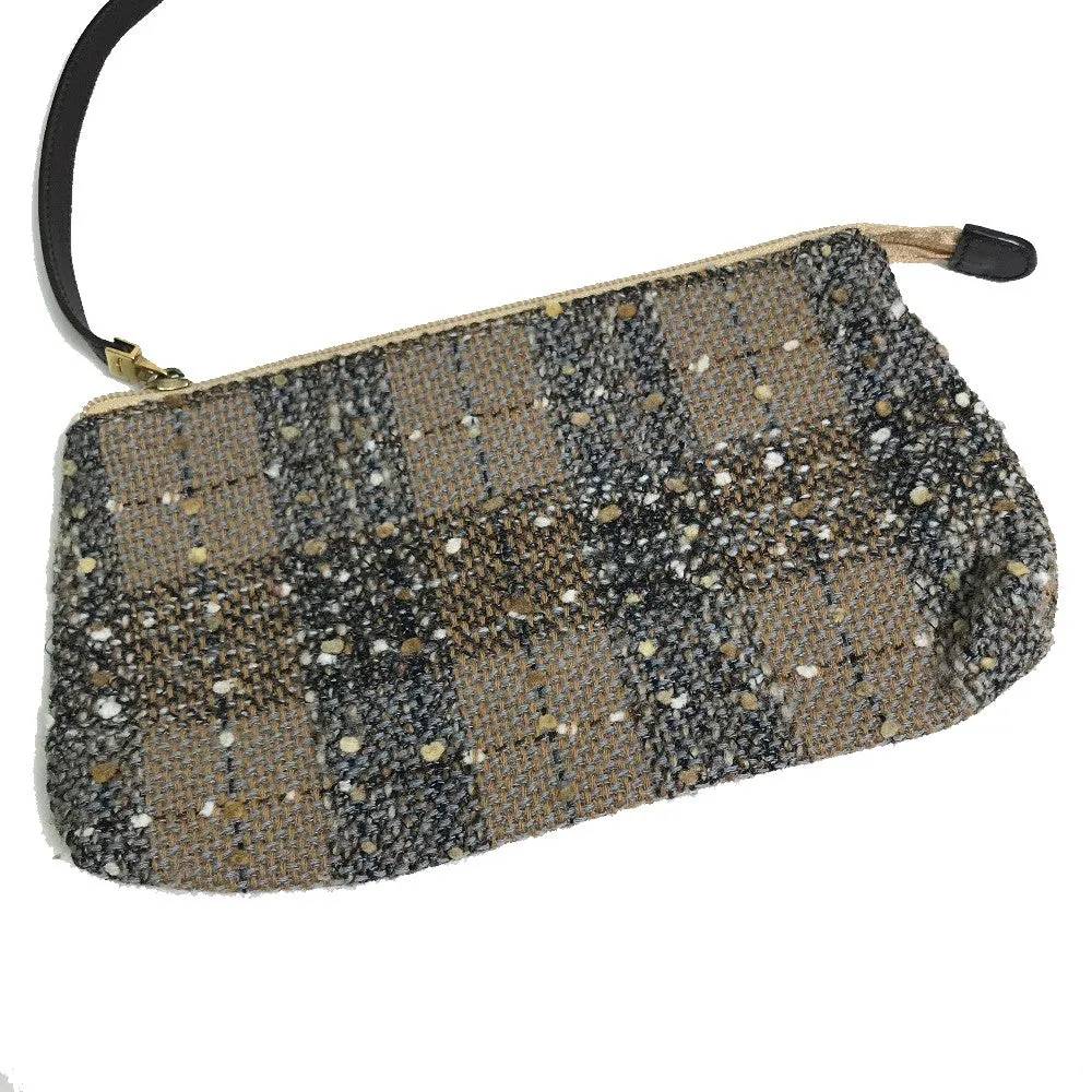 Salvatore Ferragamo Shoulder Bag 216353 Mouton, Leather beige Mouton crochet Women Used