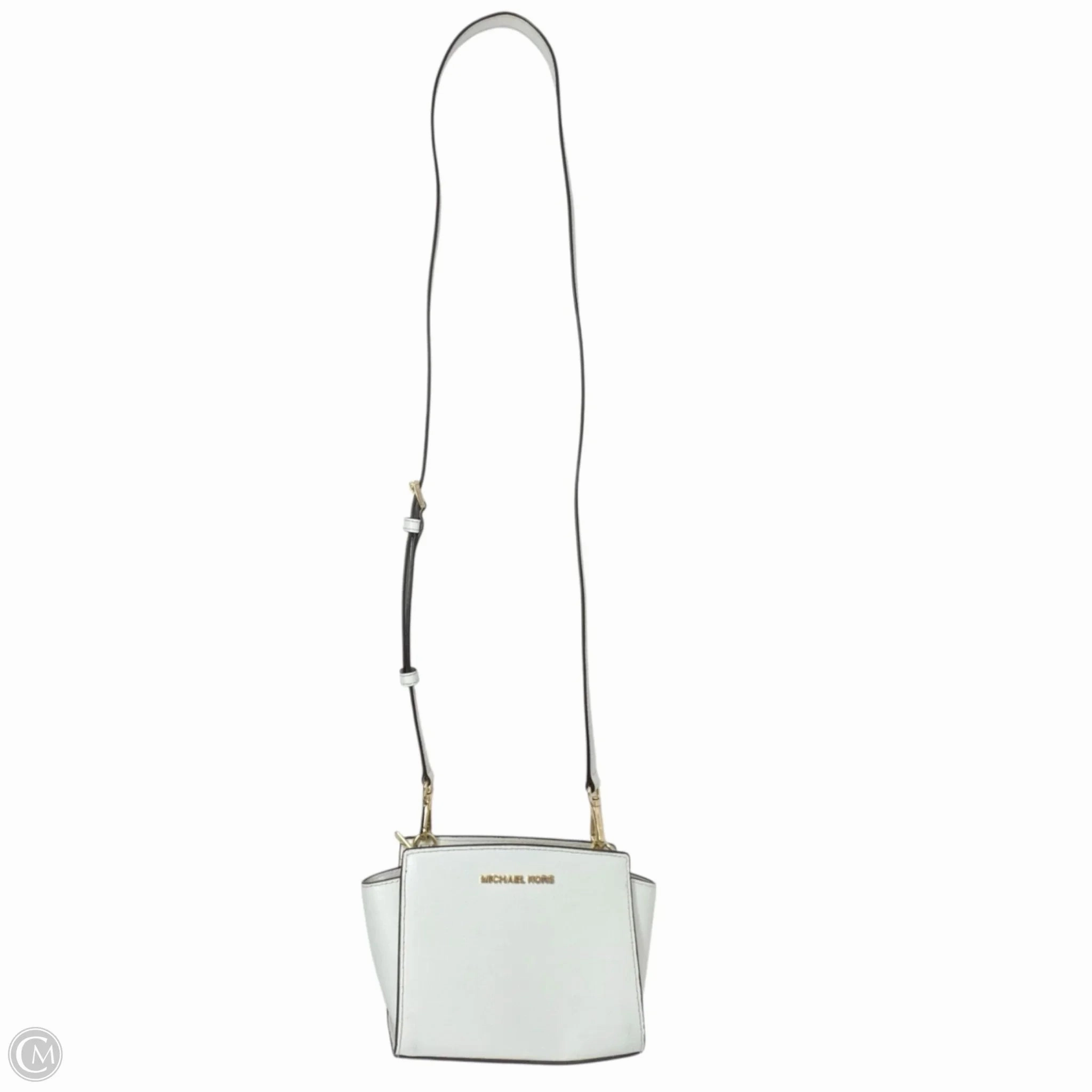 Selma Mini Crossgrain Leather Crossbody Bag Designer By Michael Kors, Size: Small
