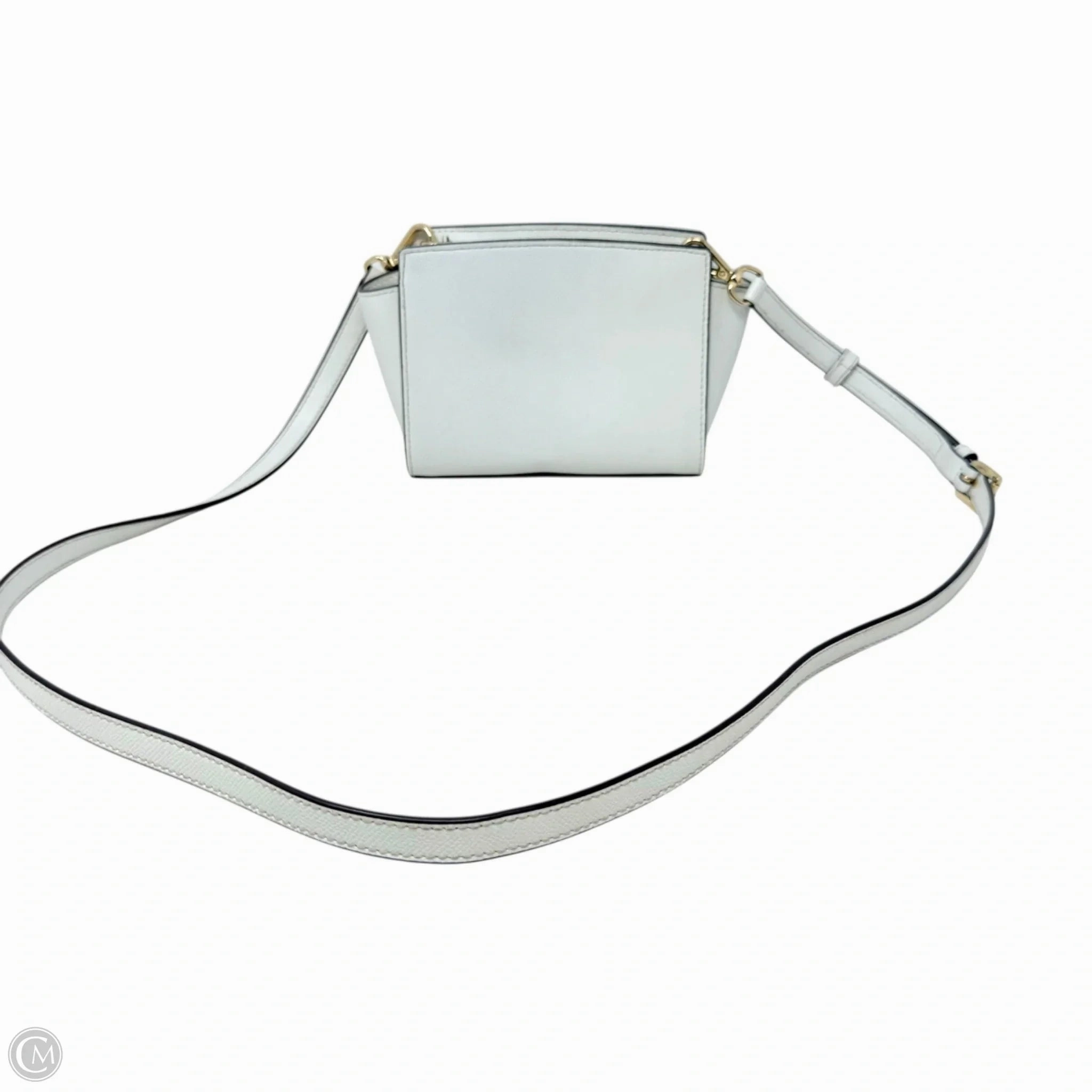 Selma Mini Crossgrain Leather Crossbody Bag Designer By Michael Kors, Size: Small