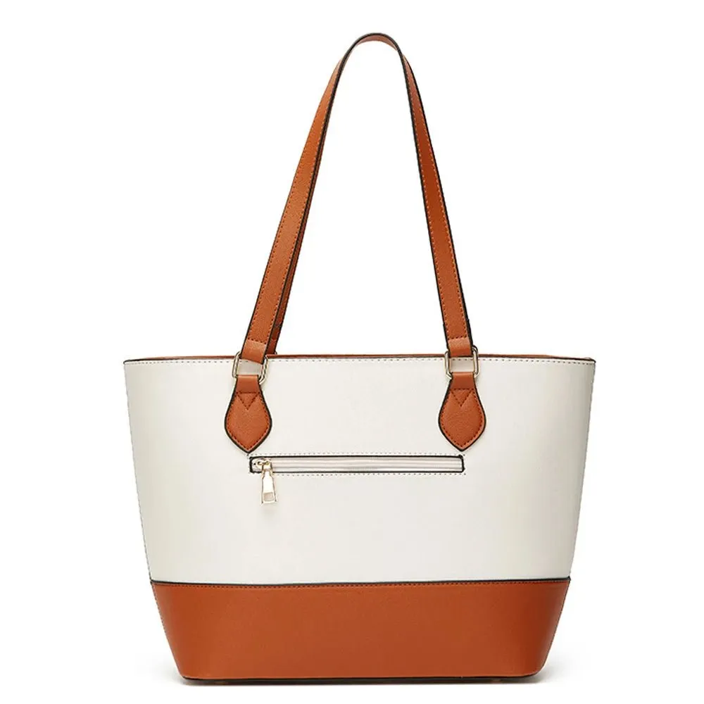 Set of 4 Women??s Fashion Handbags ?C Tote, Shoulder, Crossbody, and Wallet