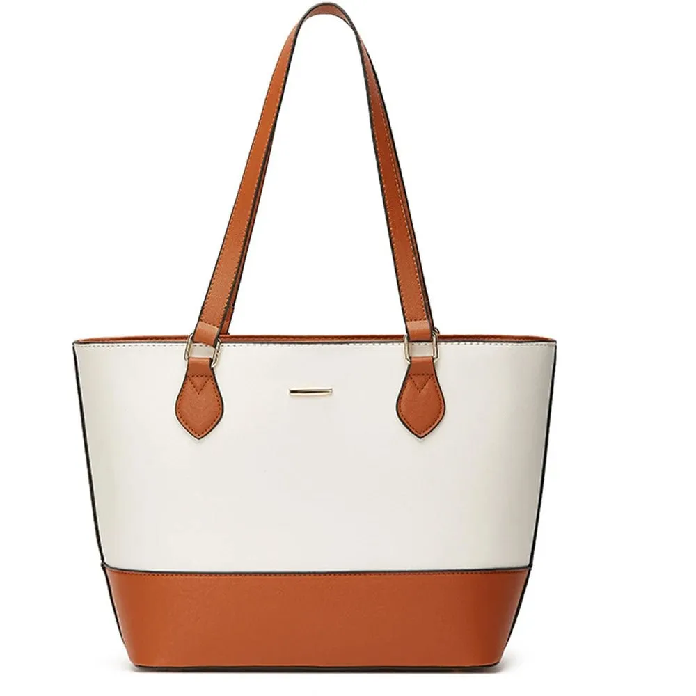 Set of 4 Women??s Fashion Handbags ?C Tote, Shoulder, Crossbody, and Wallet