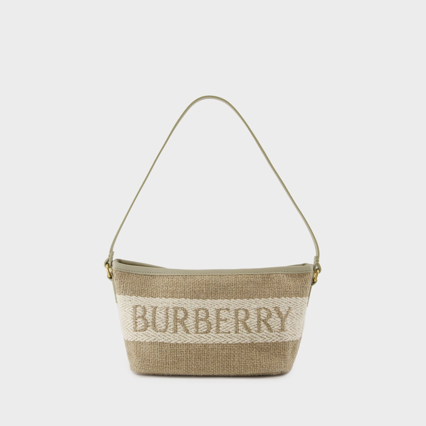 Simple W56 Shoulder Bag - Burberry - Synthetic - Beige
