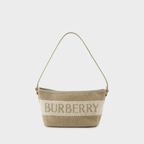 Simple W56 Shoulder Bag - Burberry - Synthetic - Beige