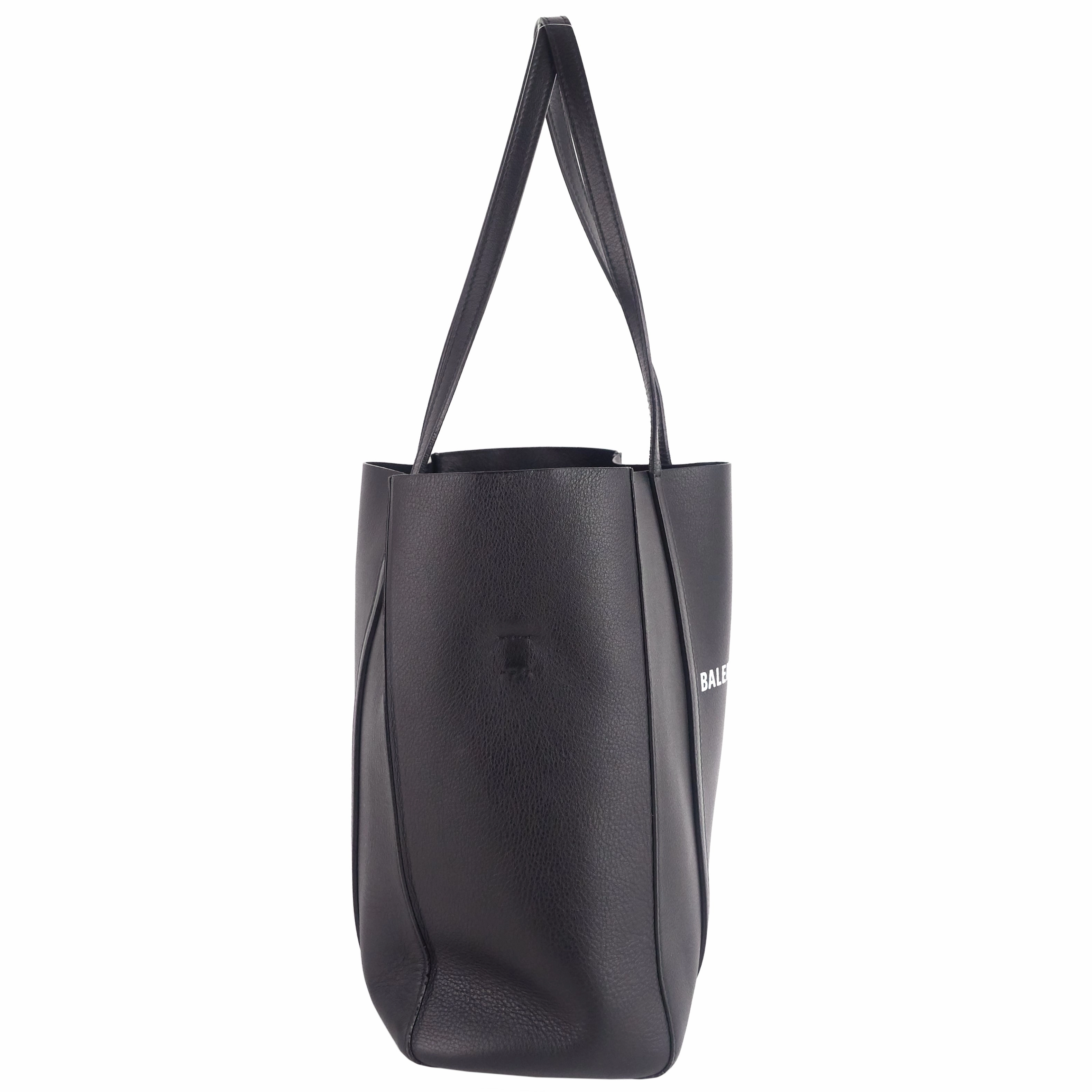 Small Everyday Calfskin Leather Tote Bag