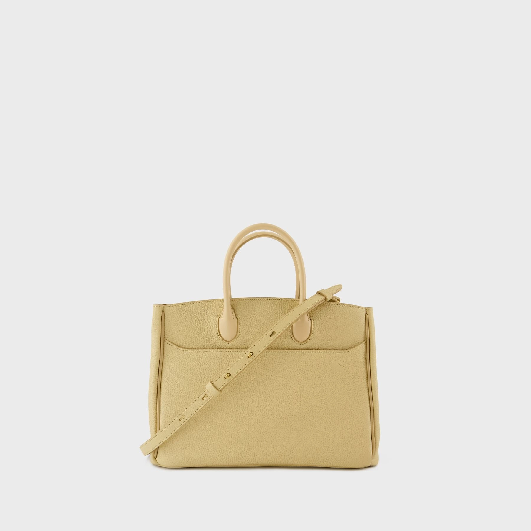 Small Rocking Horse Shopper Bag - Burberry - Leather - Beige