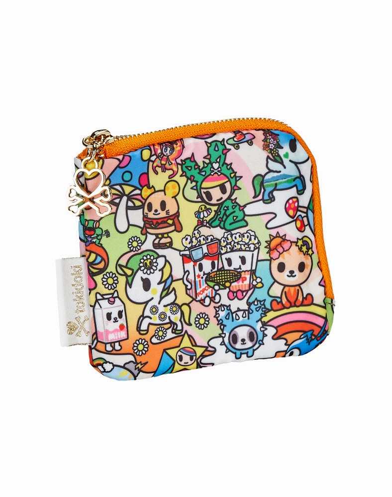 Stay Groovy Zip Coin Purse