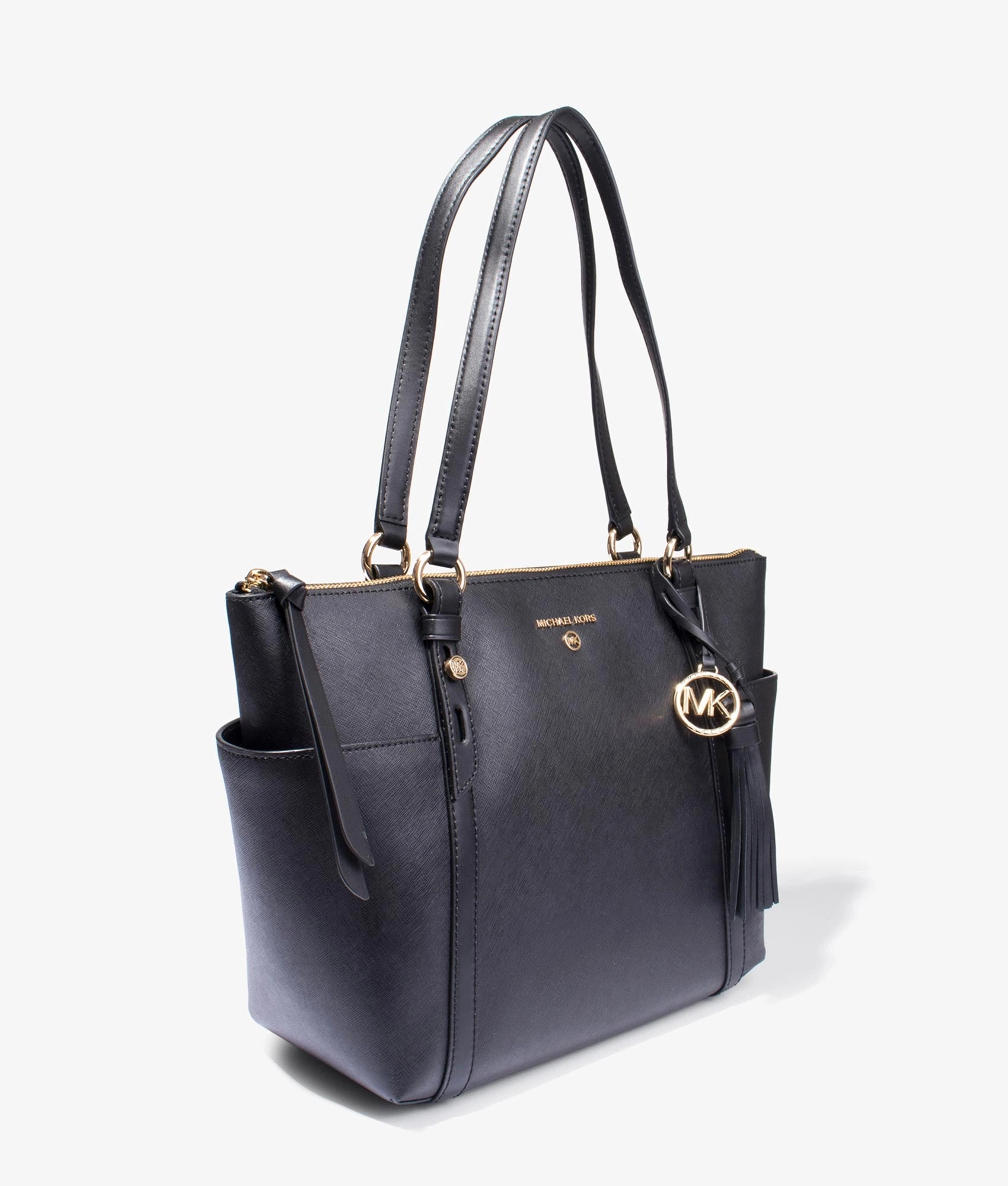 Sullivan medium zip tote in black