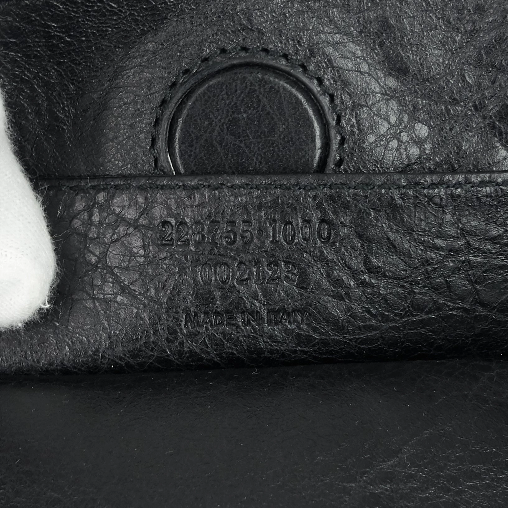 Sunday Large Lambskin Leather Tote Bag