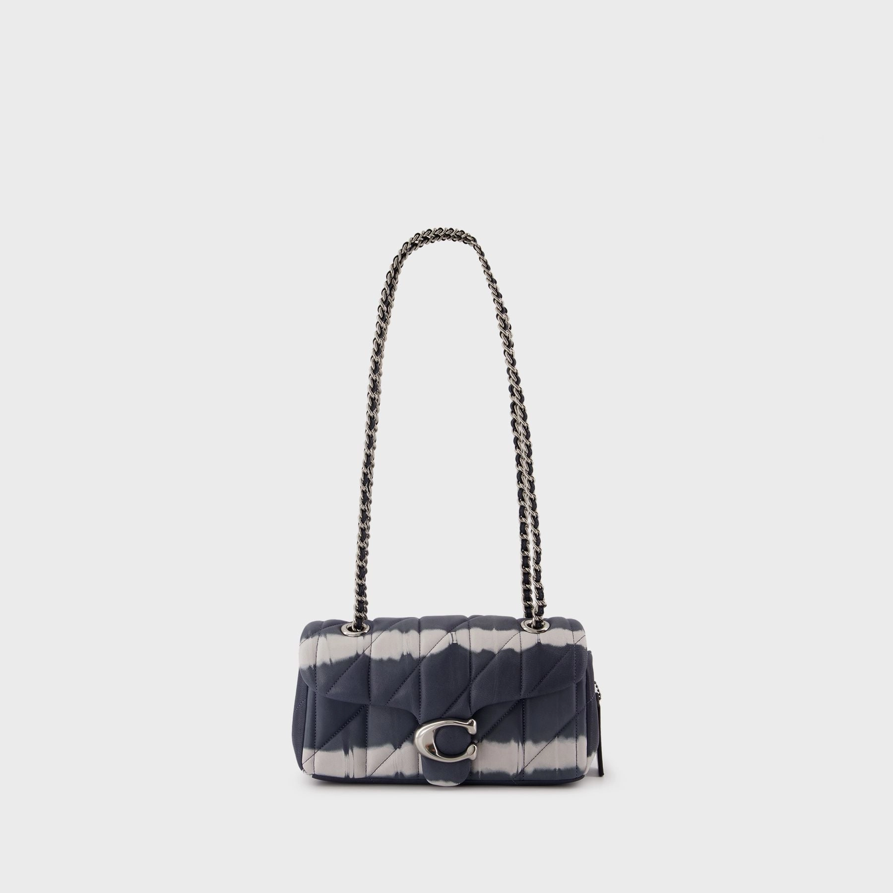Tabby 20 Shoulder Bag - Coach - Leather - Midnight Navy