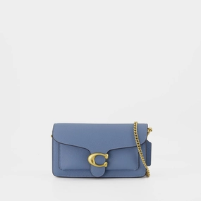 Tabby Chain Clutch Crossbody - Coach - Leather - Blue