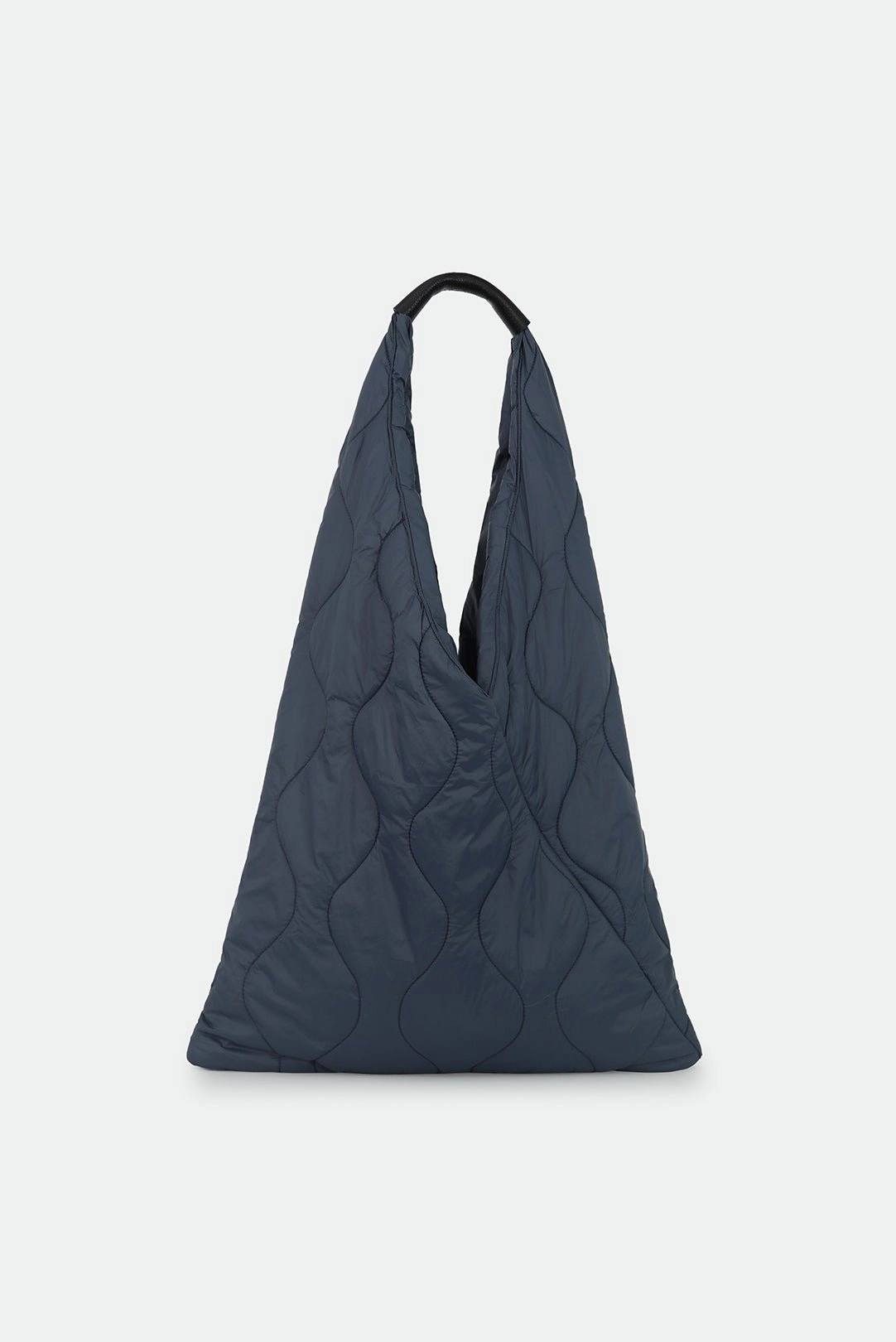 THE GALLERY TOTE QUILTED WITH LEATHER DETAIL