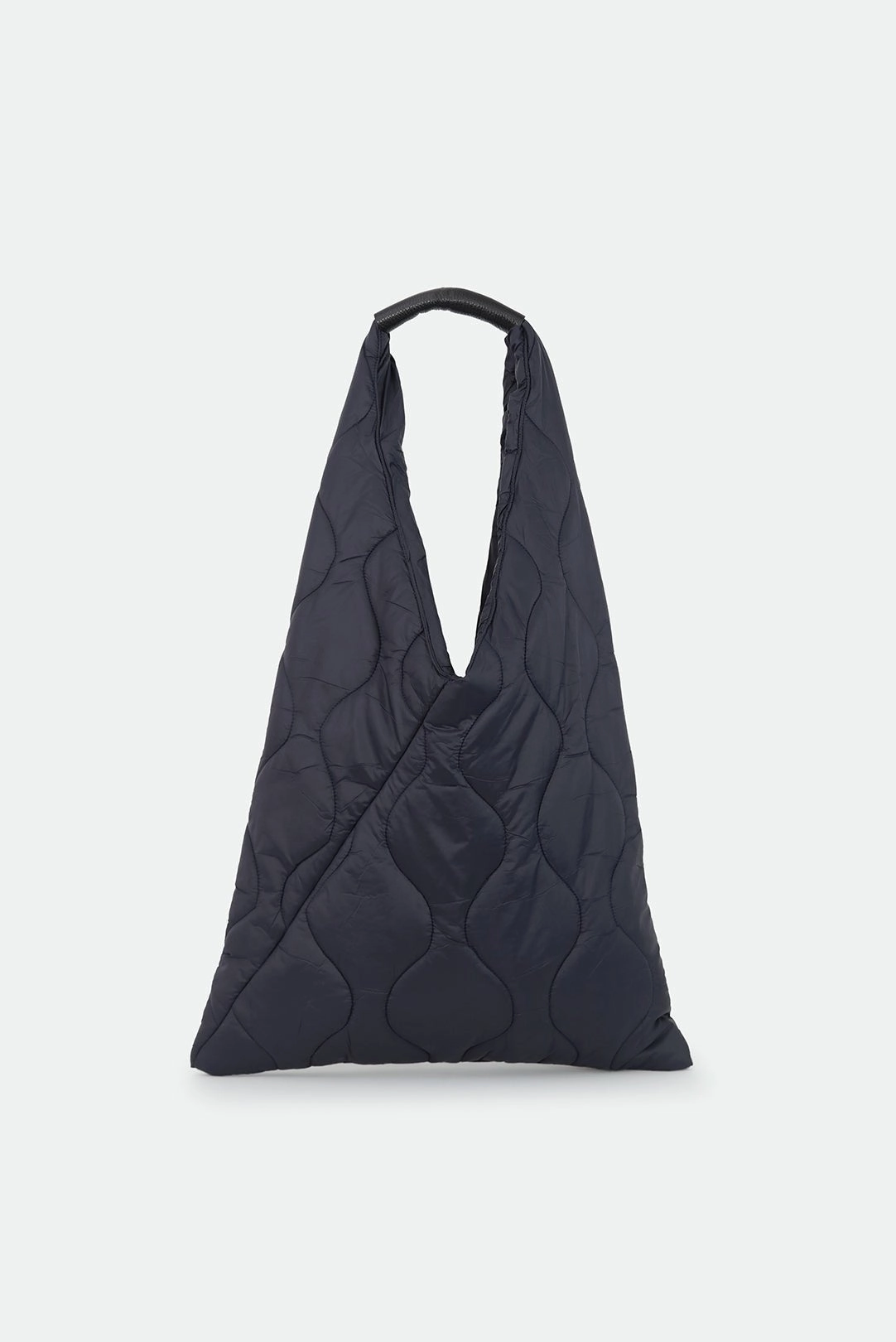 THE GALLERY TOTE QUILTED WITH LEATHER DETAIL