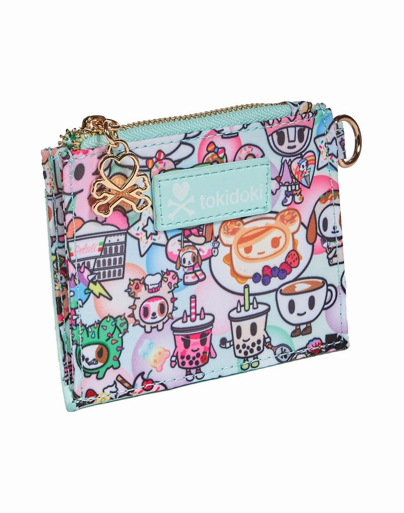 tokidoki Sweet Cafe Zip Card Wallet
