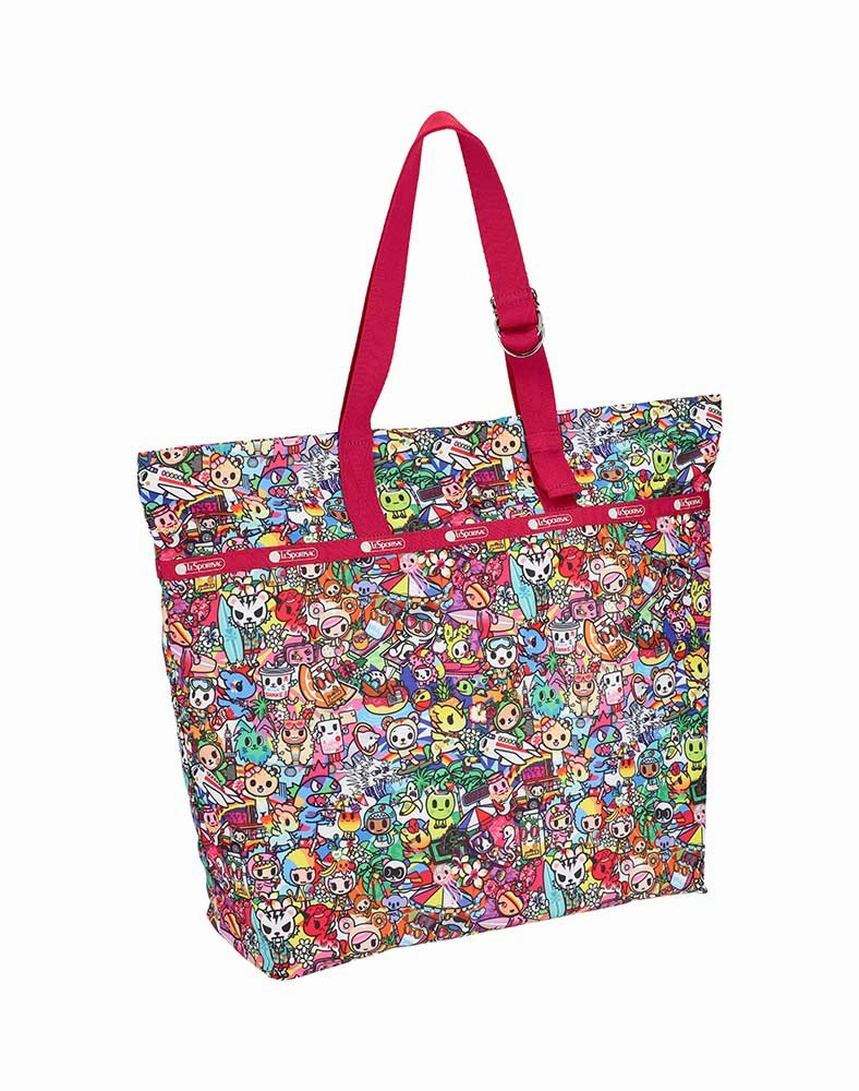 tokidoki x LeSportsac Borsa Nord-Sud - Vacanza Al Mare
