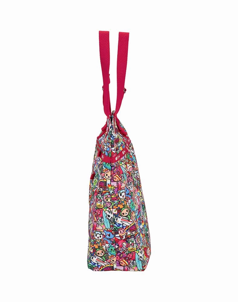 tokidoki x LeSportsac Borsa Nord-Sud - Vacanza Al Mare