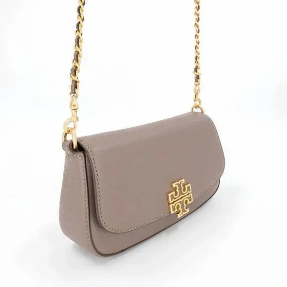Tory Burch?Britten Convertible Crossbody Portobello Grey