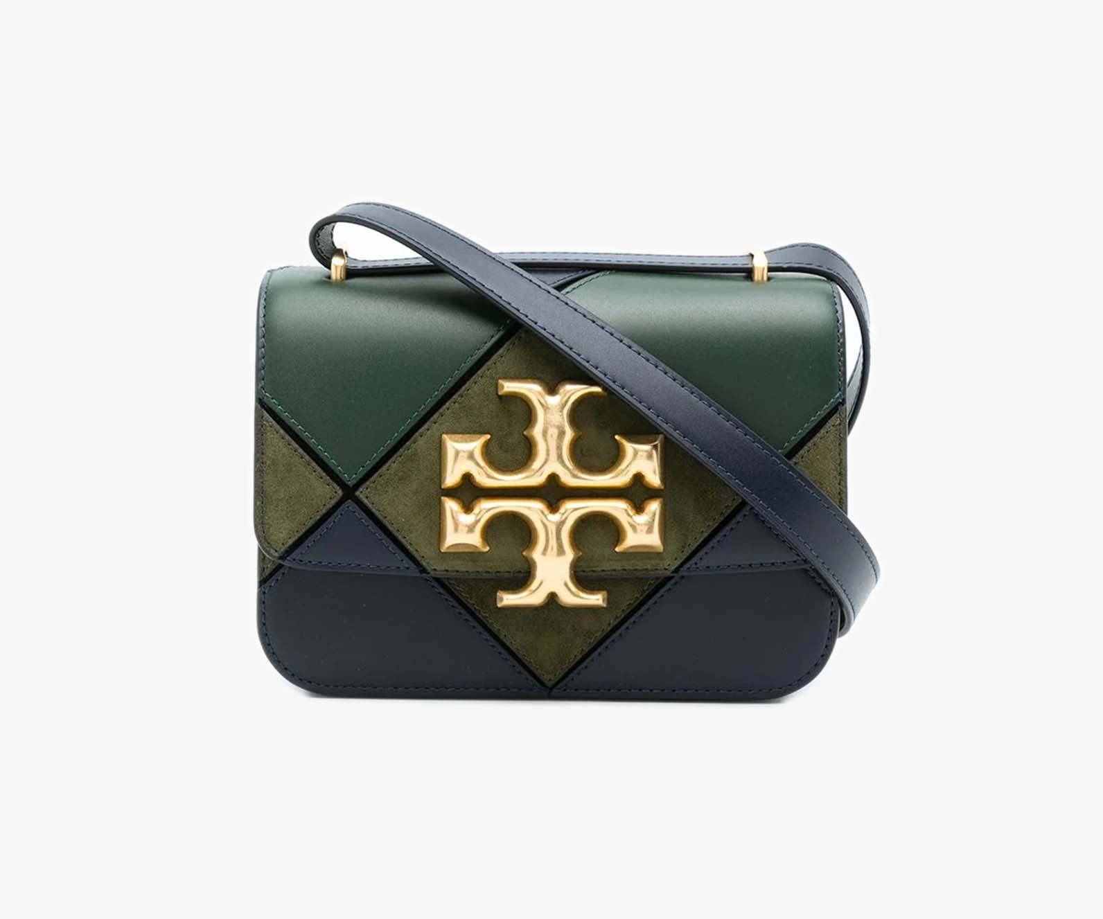 Tory Burch C Eleanor Diamond Quilt Small Convertible Shoulder Bag