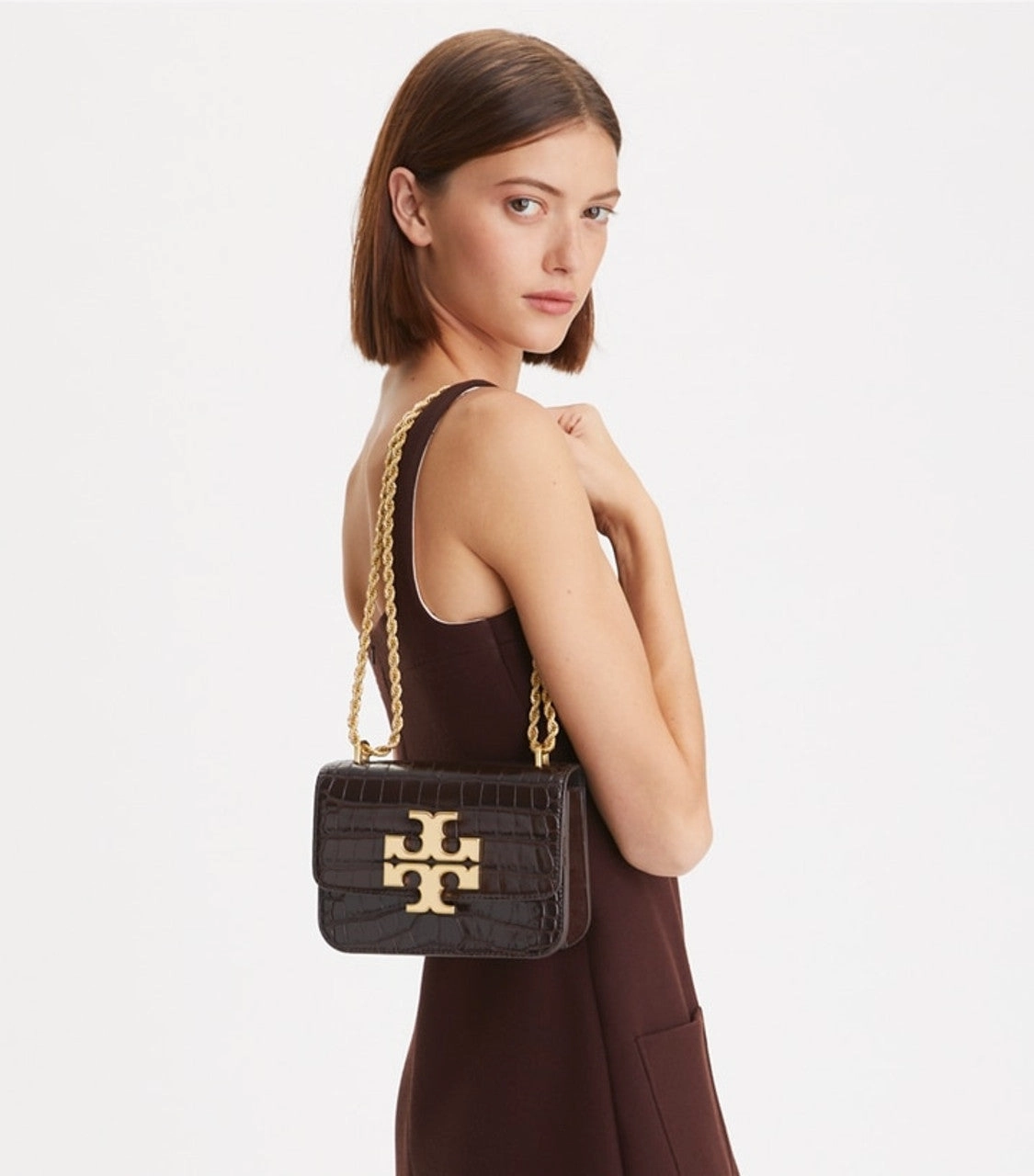 Tory Burch C Eleanor Embossed Small