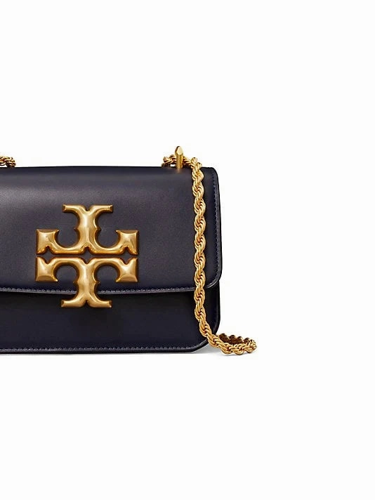 Tory Burch C Eleanor Textured Convertible Shoulder Bag Tory Navy
