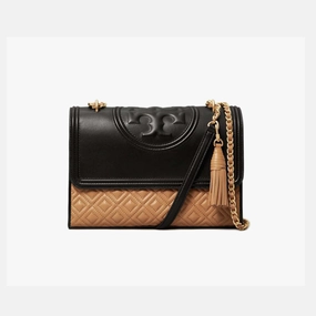 Tory Burch C Fleming Color-block Convertible Shoulder Bag (Large)