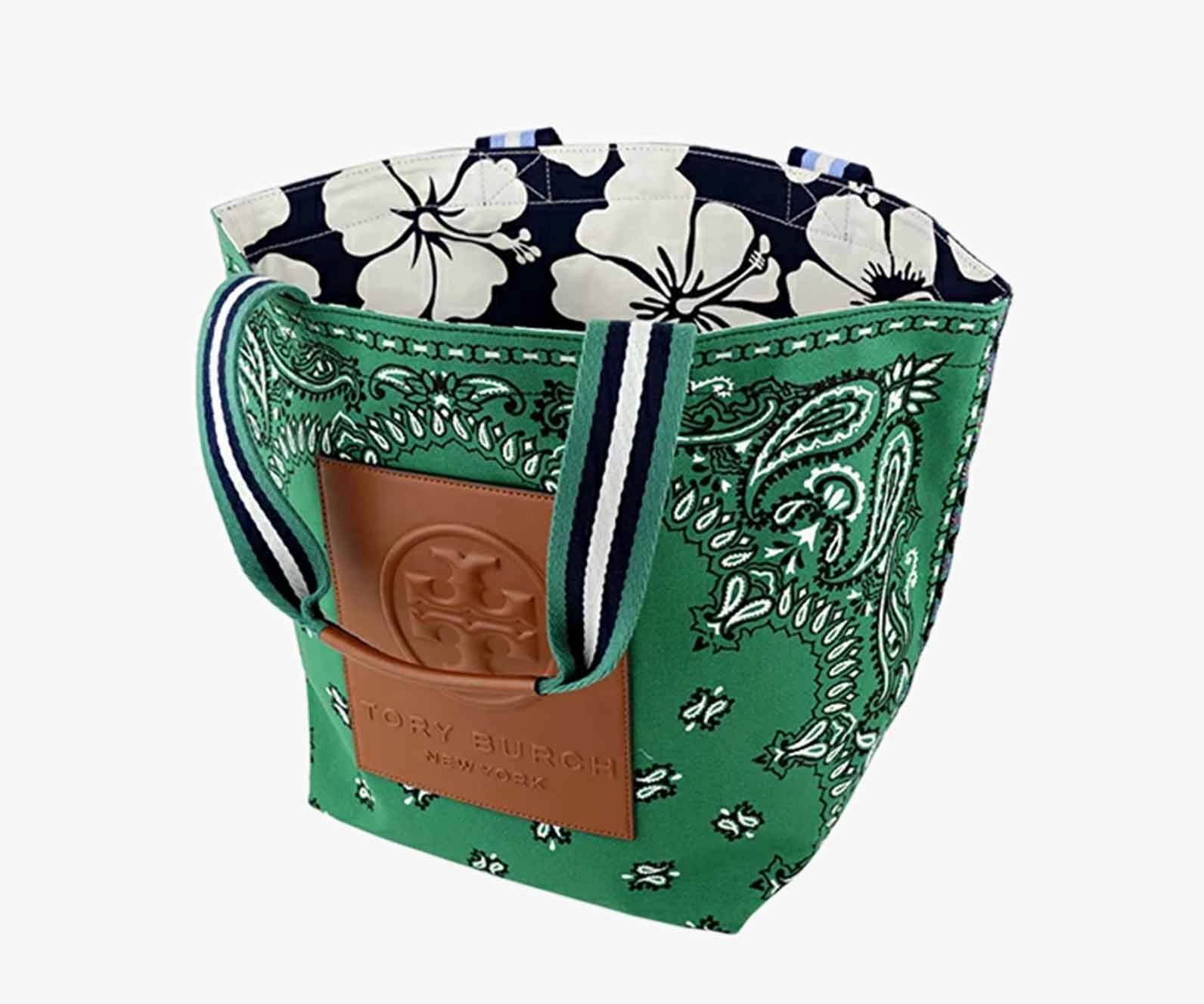 Tory Burch C Gracie Printed Canvas Tote