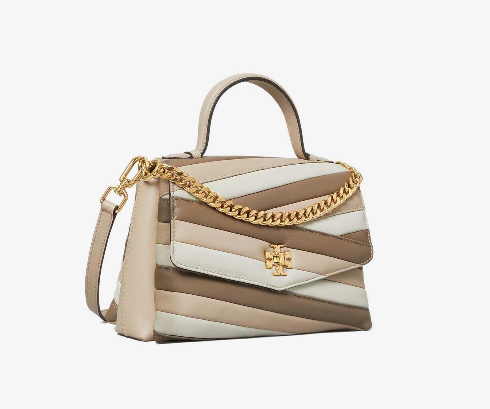Tory Burch C Kira Chevron Color-block Small