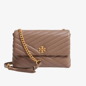 Tory Burch C Kira Chevron Convertible Shoulder Bag (Large)
