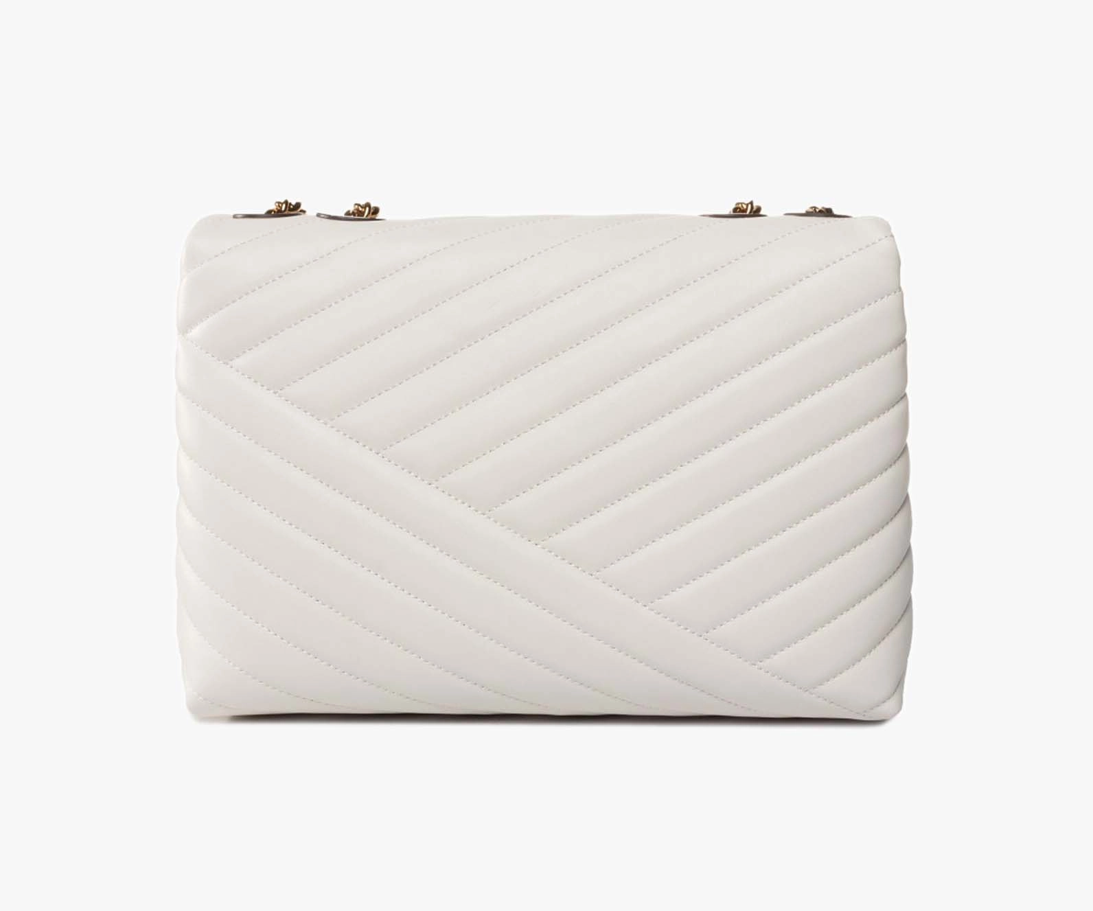 Tory Burch C Kira Chevron Convertible Shoulder Bag (Large)