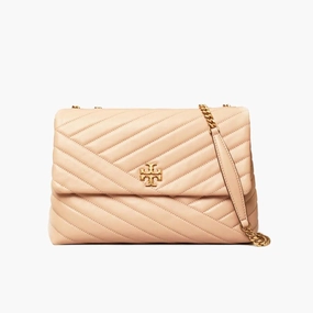 Tory Burch C Kira Chevron Convertible Shoulder Bag (Large)
