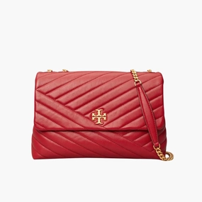 Tory Burch C Kira Chevron Convertible Shoulder Bag (Large)