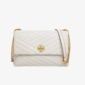 Tory Burch C Kira Chevron Convertible Shoulder Bag (Large)