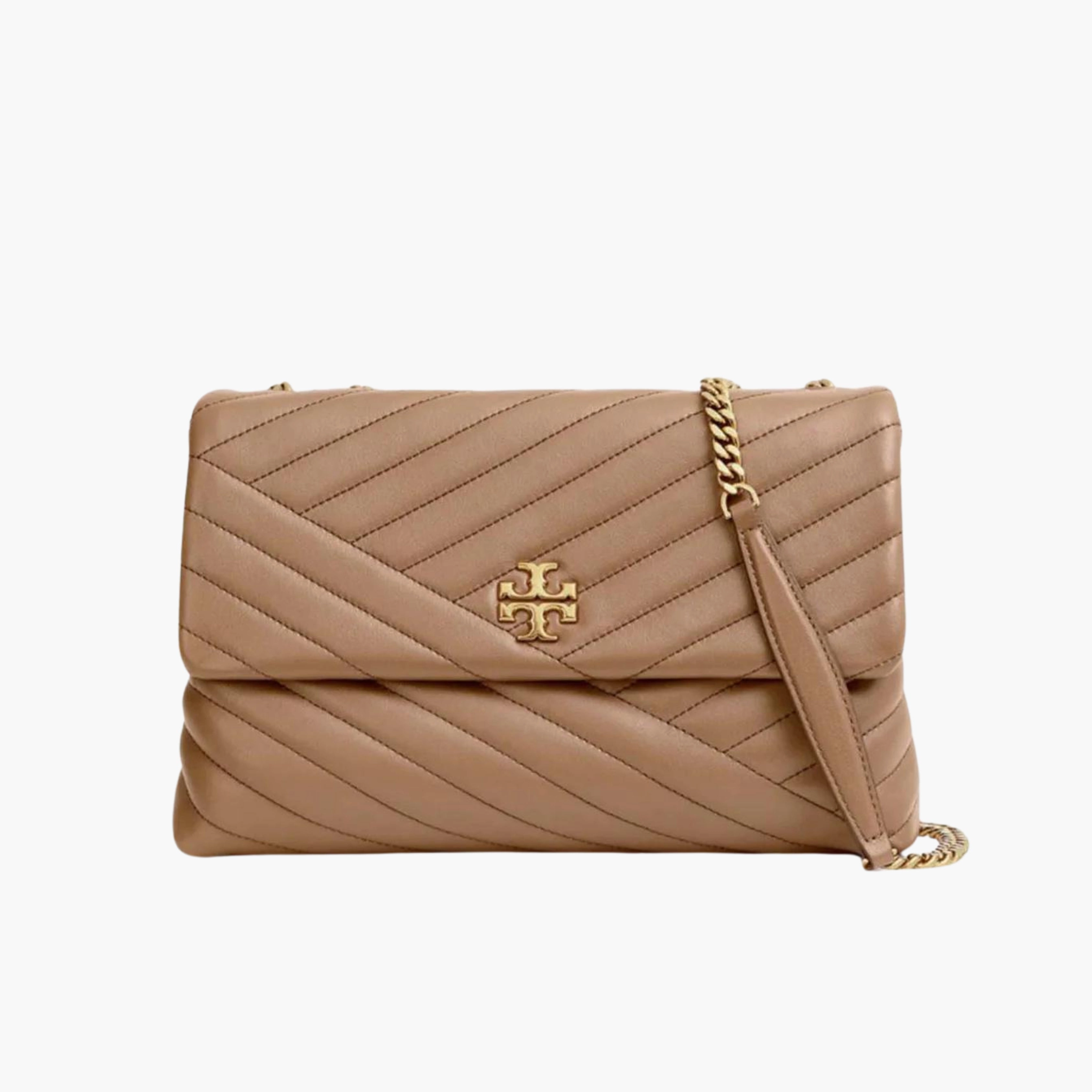 Tory Burch C Kira Chevron Convertible Shoulder Bag (Large)
