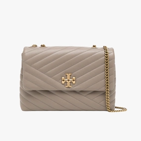 Tory Burch C Kira Chevron Convertible Shoulder Bag (Large)