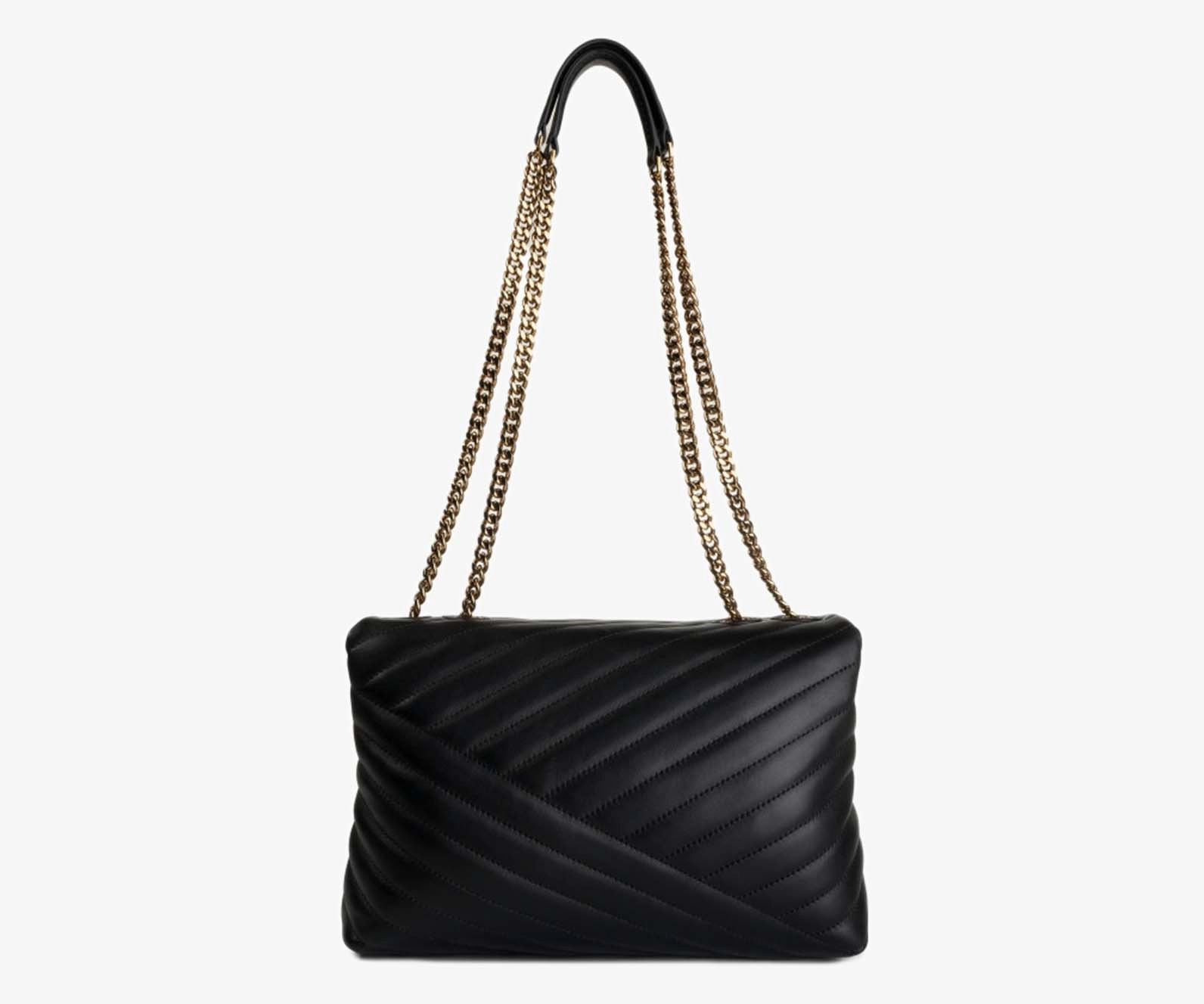 Tory Burch C Kira Chevron Convertible Shoulder Bag (Medium)