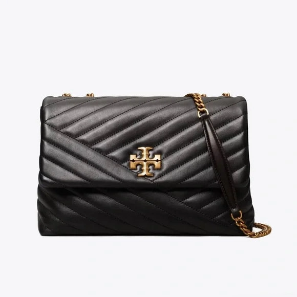 Tory Burch C Kira Chevron Convertible Shoulder Bag (Medium)