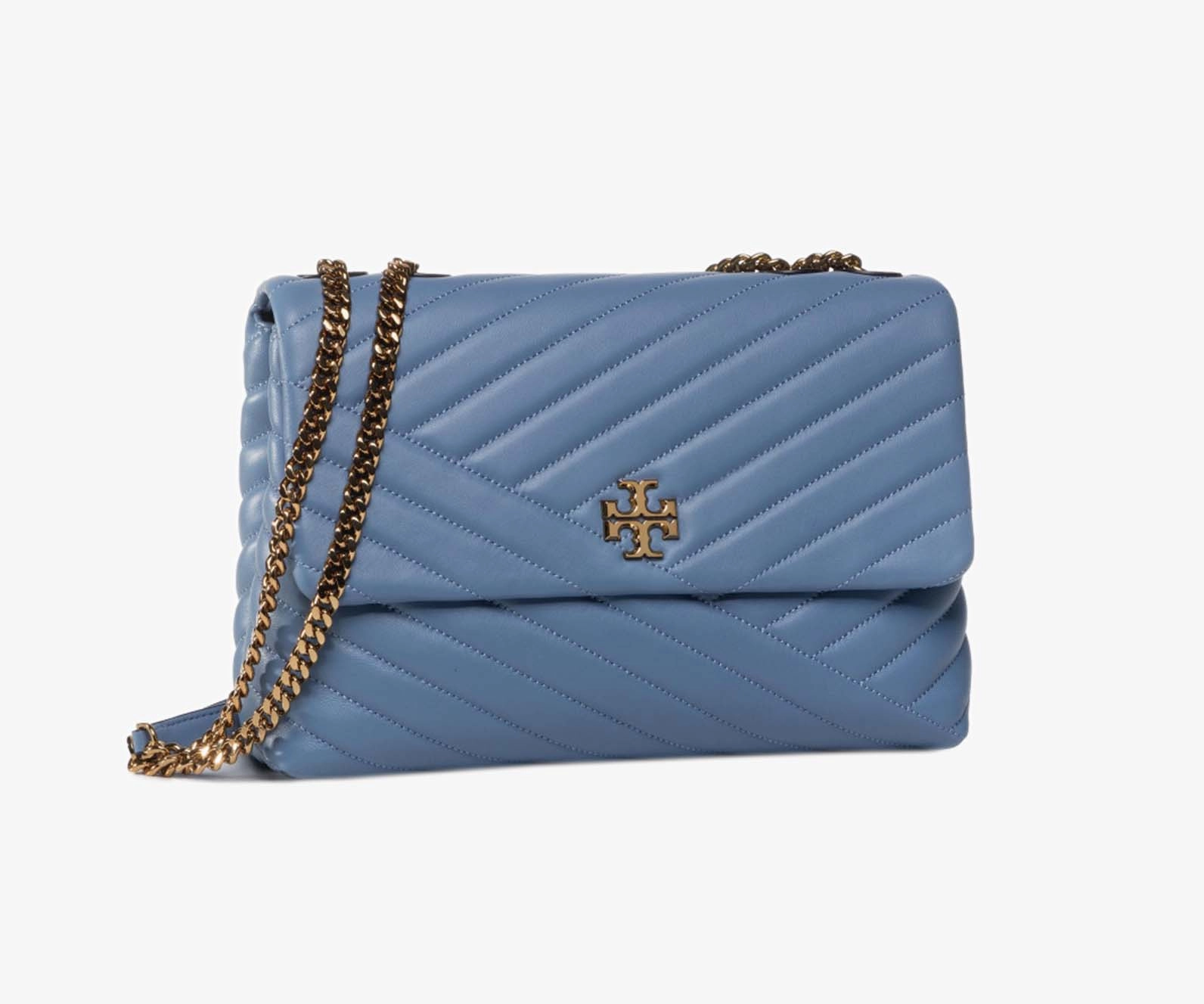 Tory Burch C Kira Chevron Convertible Shoulder Bag (Medium)