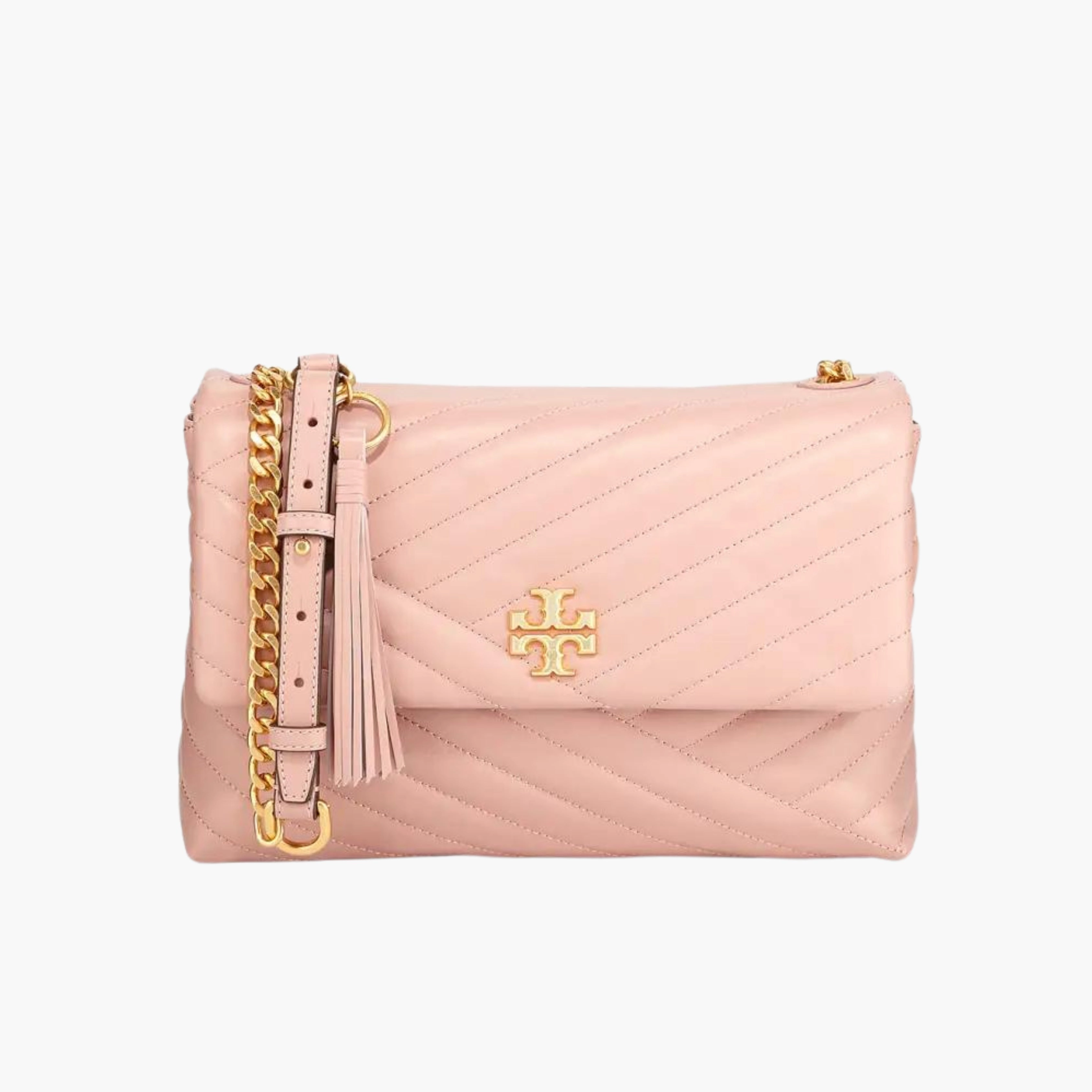 Tory Burch C Kira Chevron Flap Shoulder Bag (Medium)